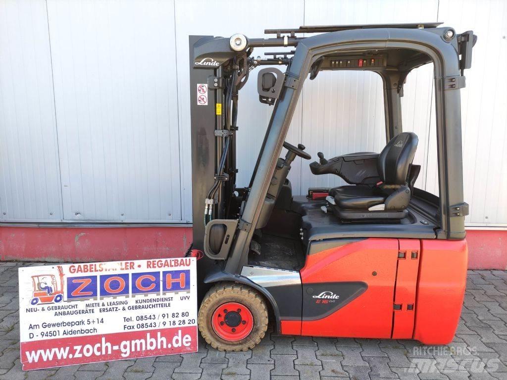 Linde E16C-02-386 EVO Wózki elektryczne