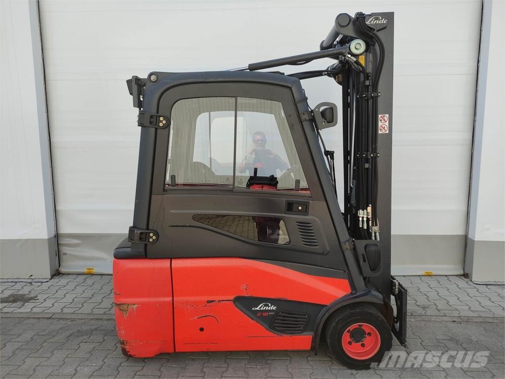 Linde E18L-02-386 Wózki elektryczne