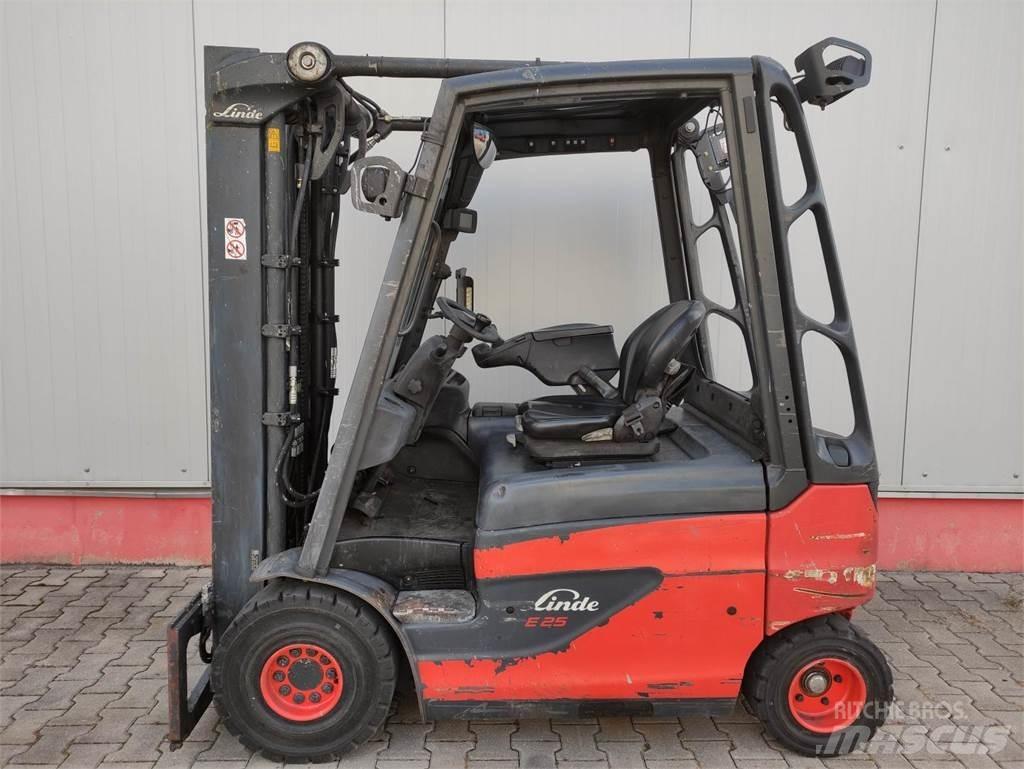 Linde E25-01-387 Wózki elektryczne