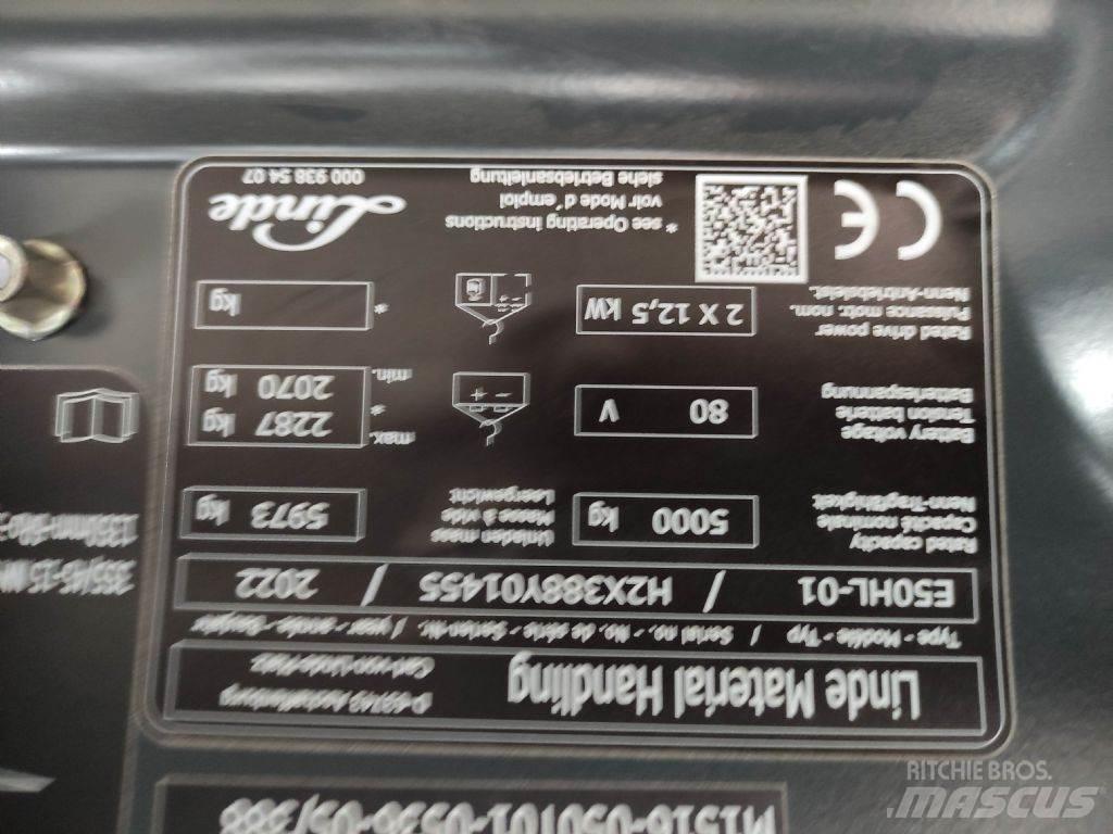 Linde E50HL-01-388 Wózki elektryczne