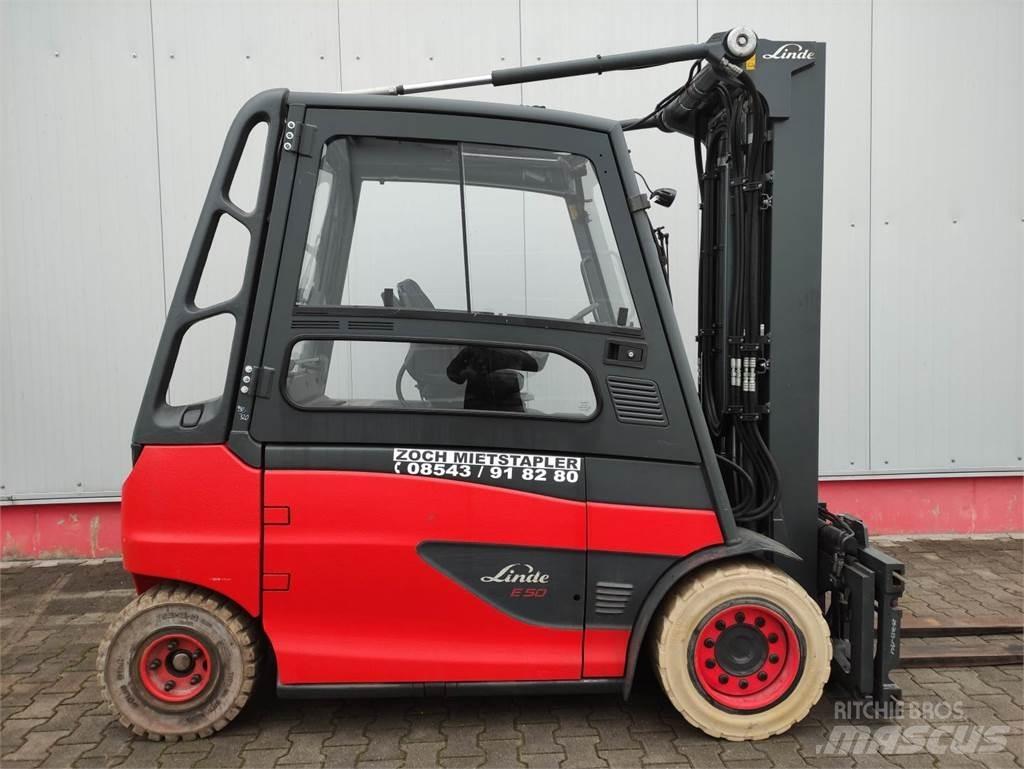 Linde E50HL-01-600 Wózki elektryczne