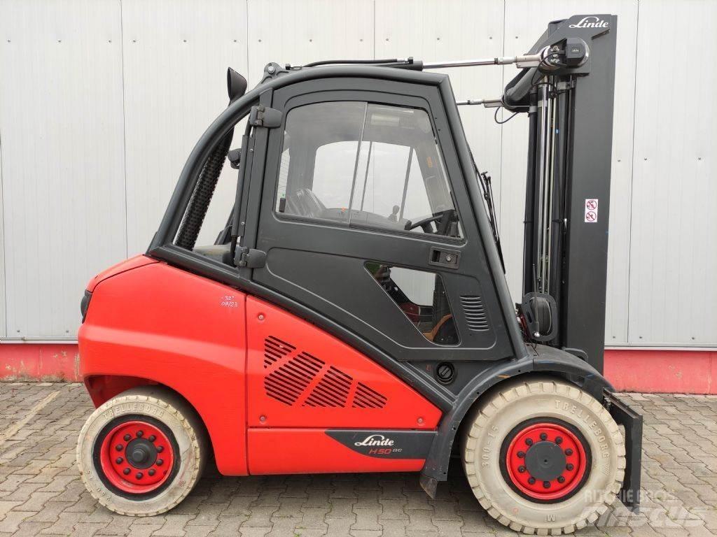 Linde H50D-02-394 Wózki Diesla