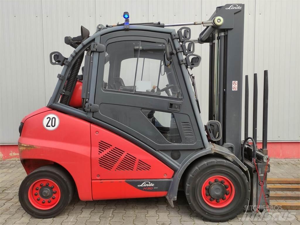 Linde H50T-02-394 EVO Wózki LPG