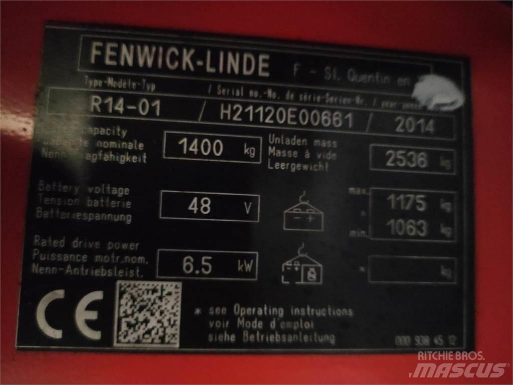 Linde R14-01-1120 Wózki widłowe wysokiego składowania