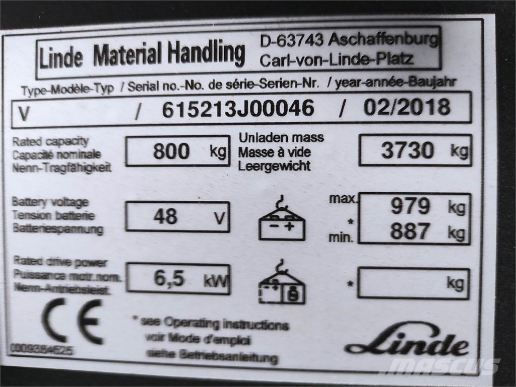 Linde V Modular Wózki kompletacyjne wysoko unoszące