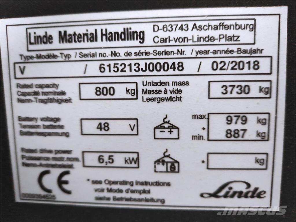 Linde V Modular Wózki kompletacyjne wysoko unoszące