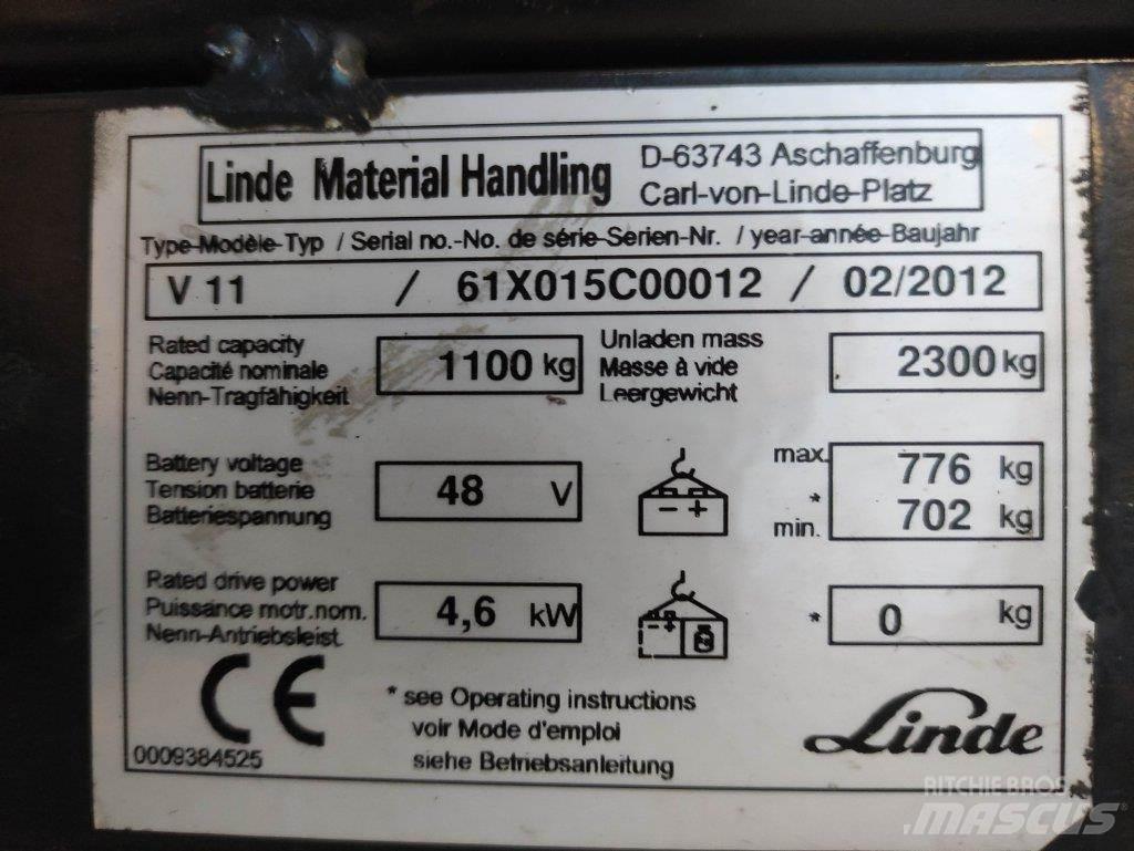 Linde V11 Wózki kompletacyjne wysoko unoszące