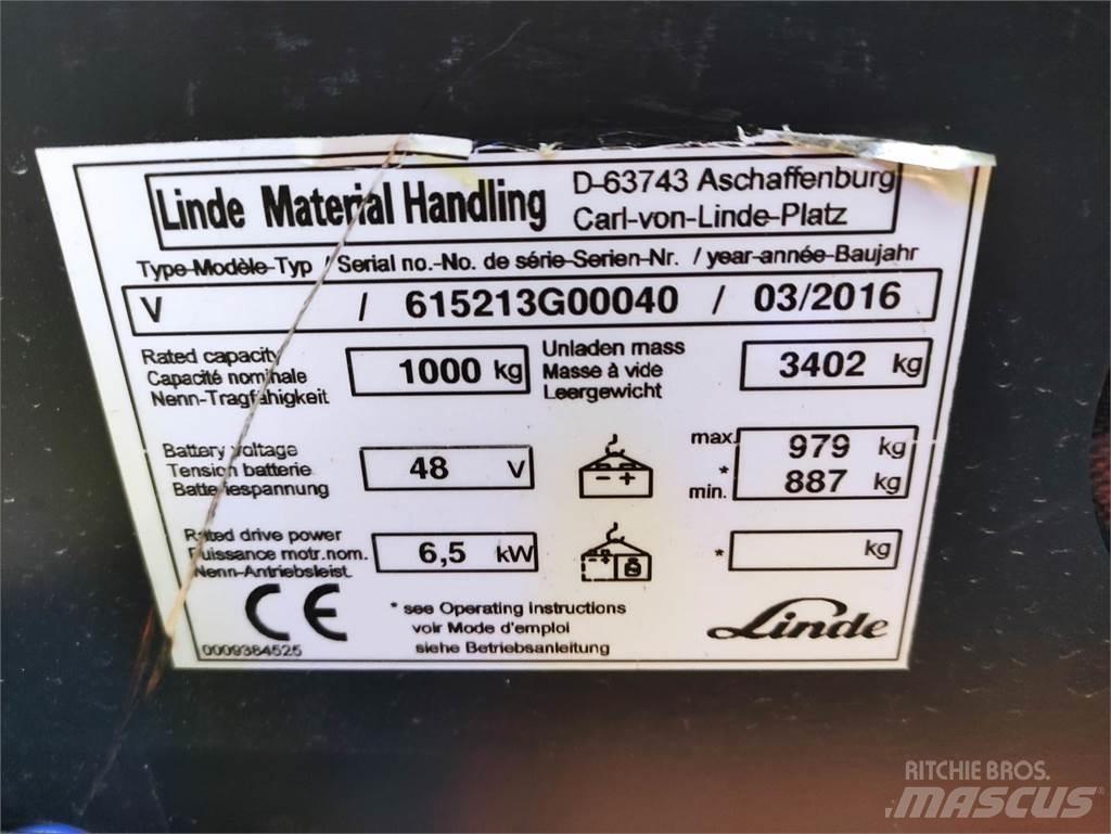 Linde V12 Wózki kompletacyjne wysoko unoszące