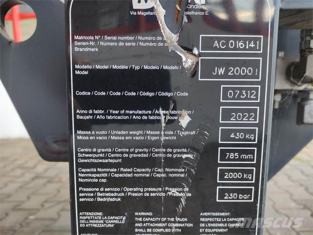 Magni JW2000 Magazynowanie - Inne