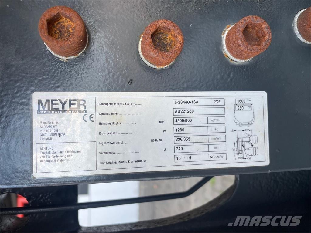 Meyer 5-2644G-16A Magazynowanie - Inne