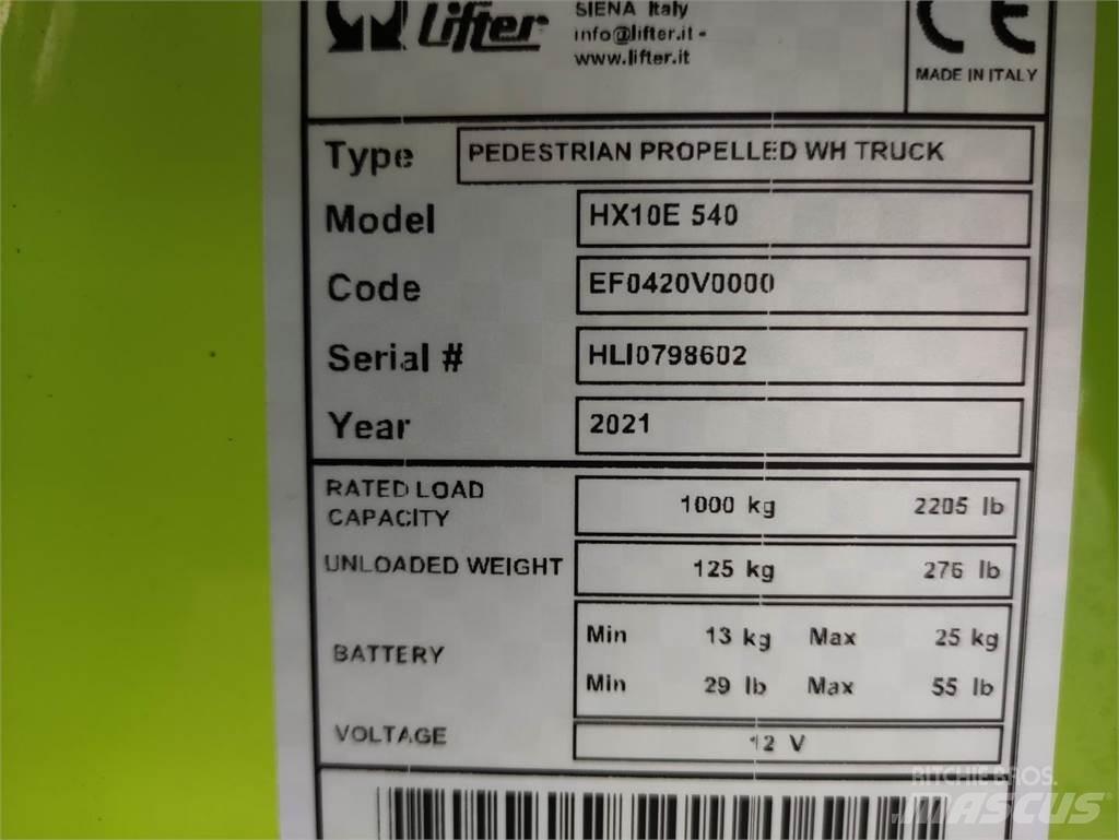 Pramac HX10E 540 Wózki widłowe inne