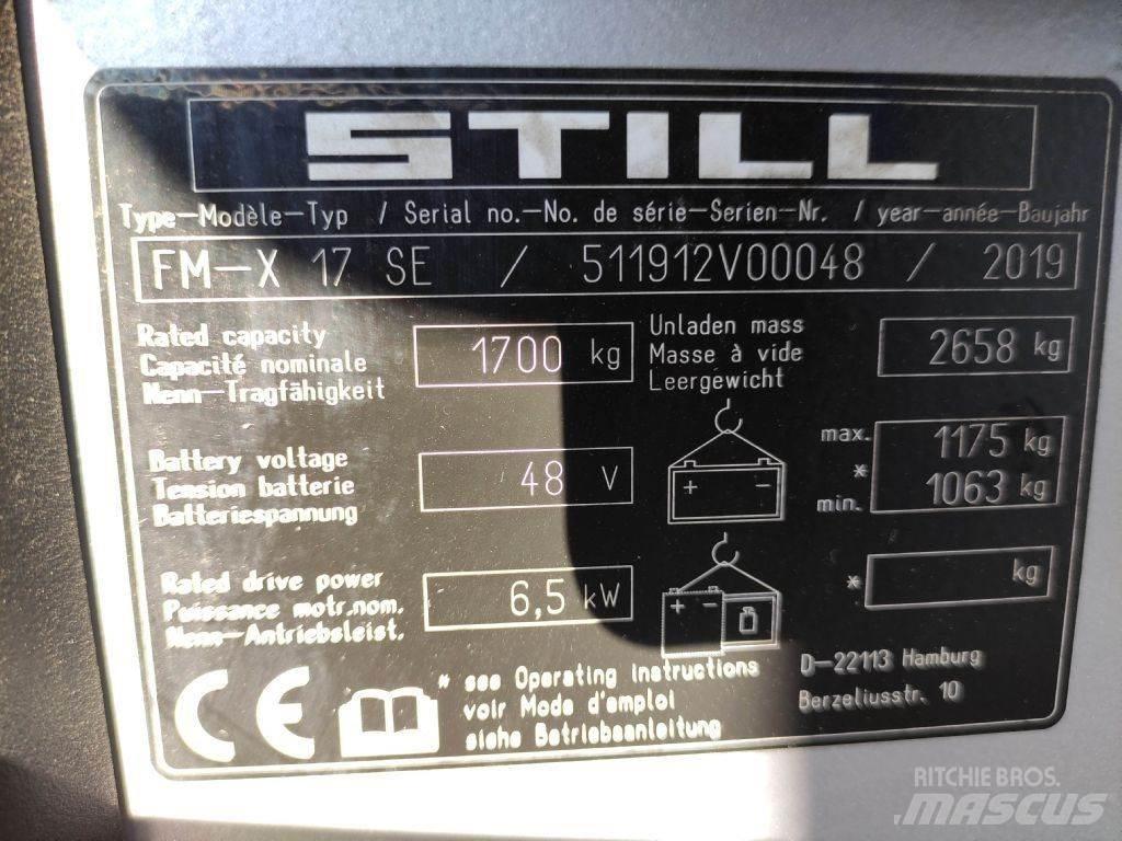 Still FM-X-17-SE Wózki widłowe wysokiego składowania