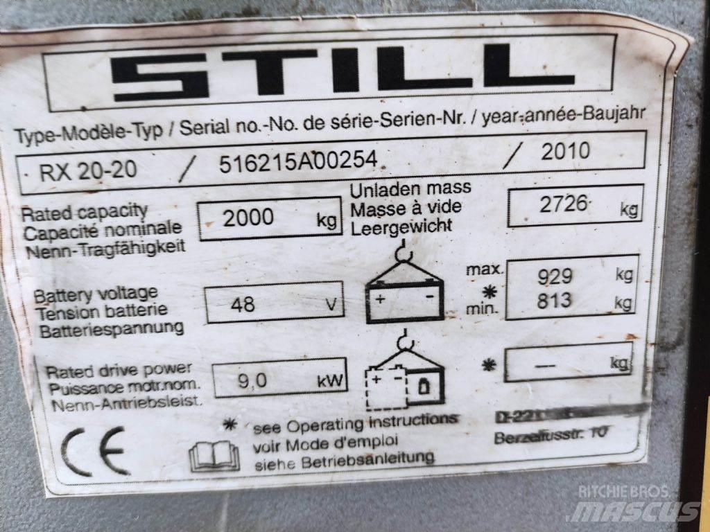 Still RX20-20 Wózki elektryczne