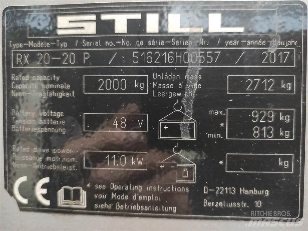 Still RX20-20 P Wózki elektryczne