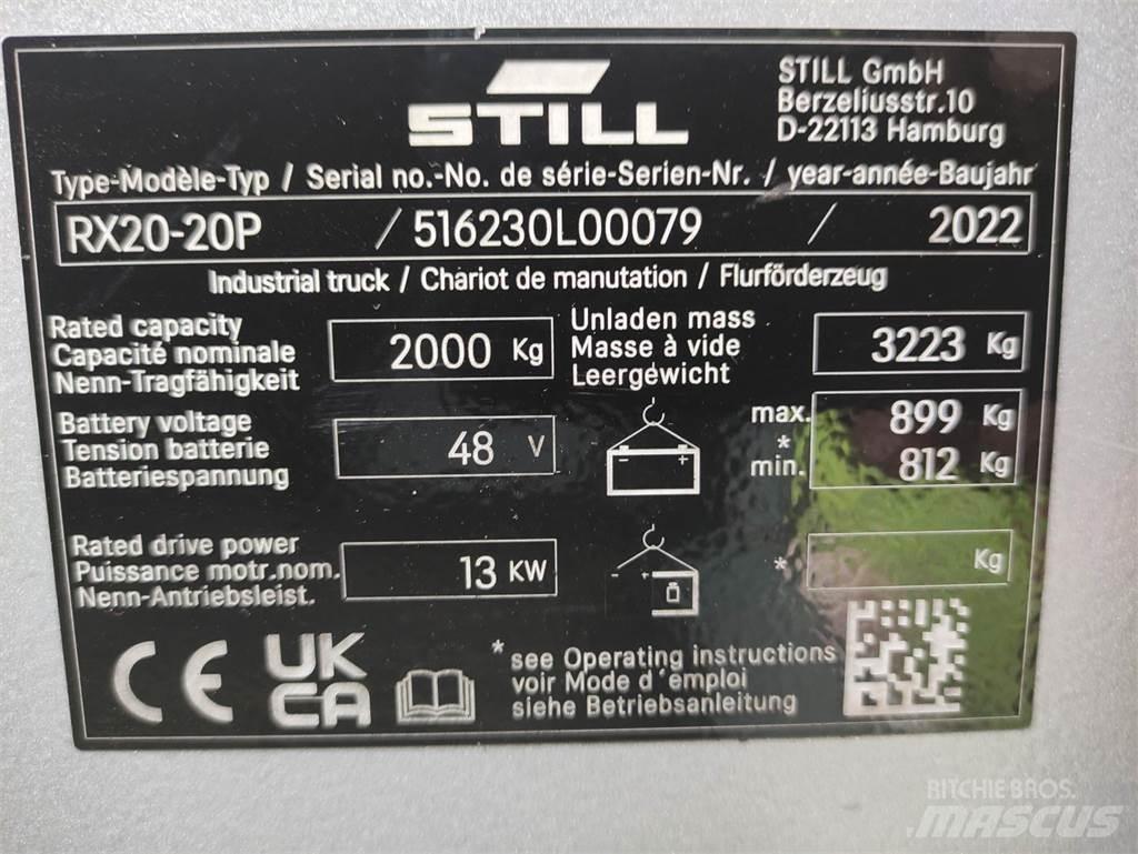 Still RX20-20 P Wózki elektryczne