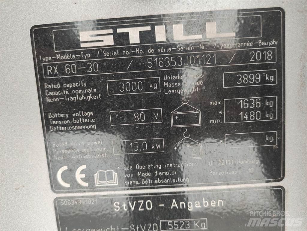 Still RX60-30 Wózki elektryczne