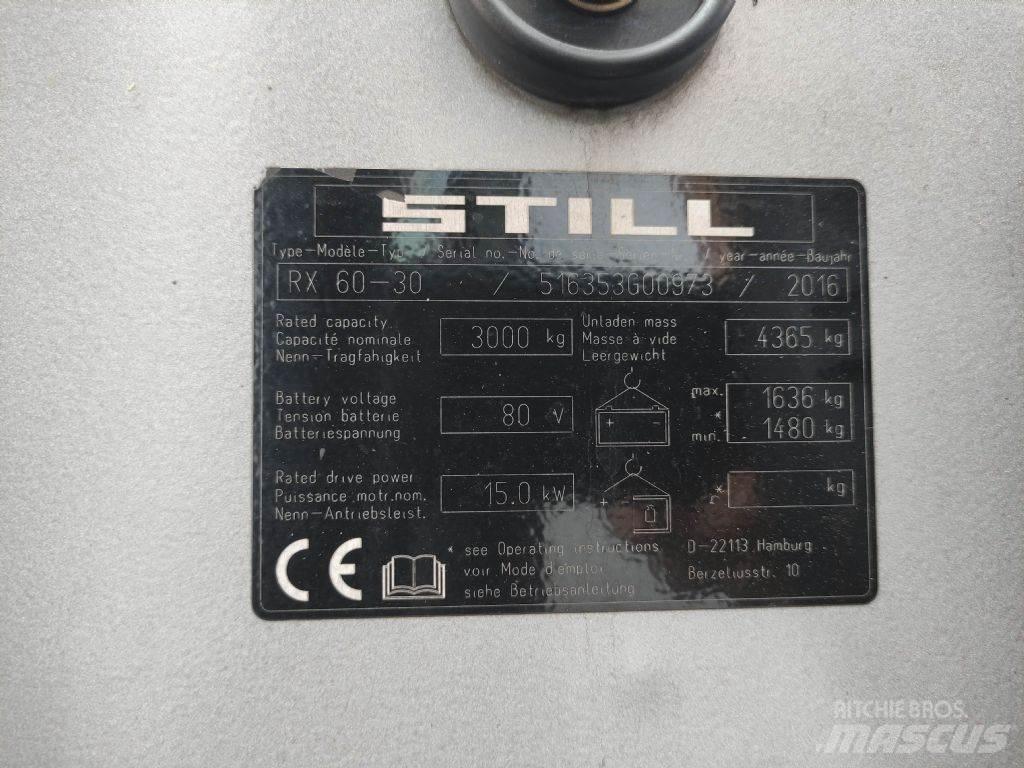 Still RX60-30 Wózki elektryczne