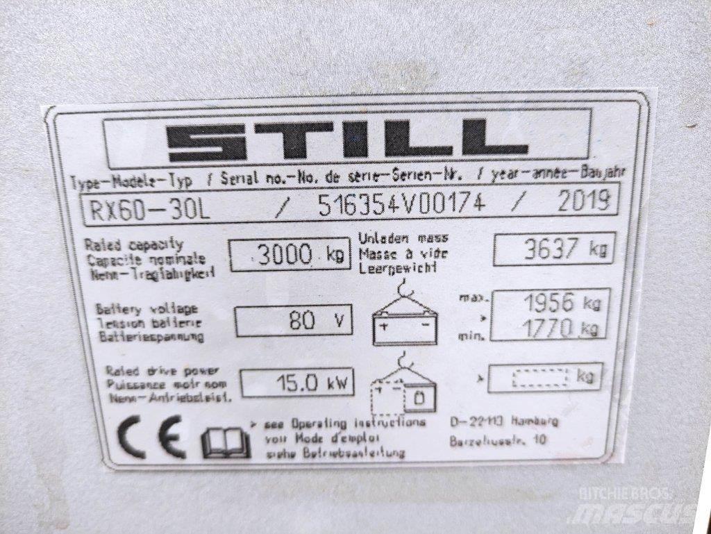 Still RX60-30 L Wózki elektryczne