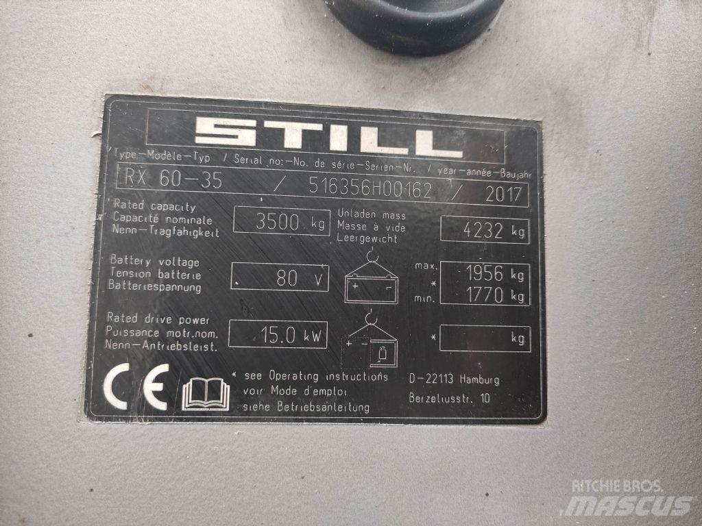 Still RX60-35 Wózki elektryczne