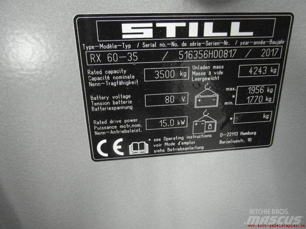 Still RX60-35 Wózki elektryczne