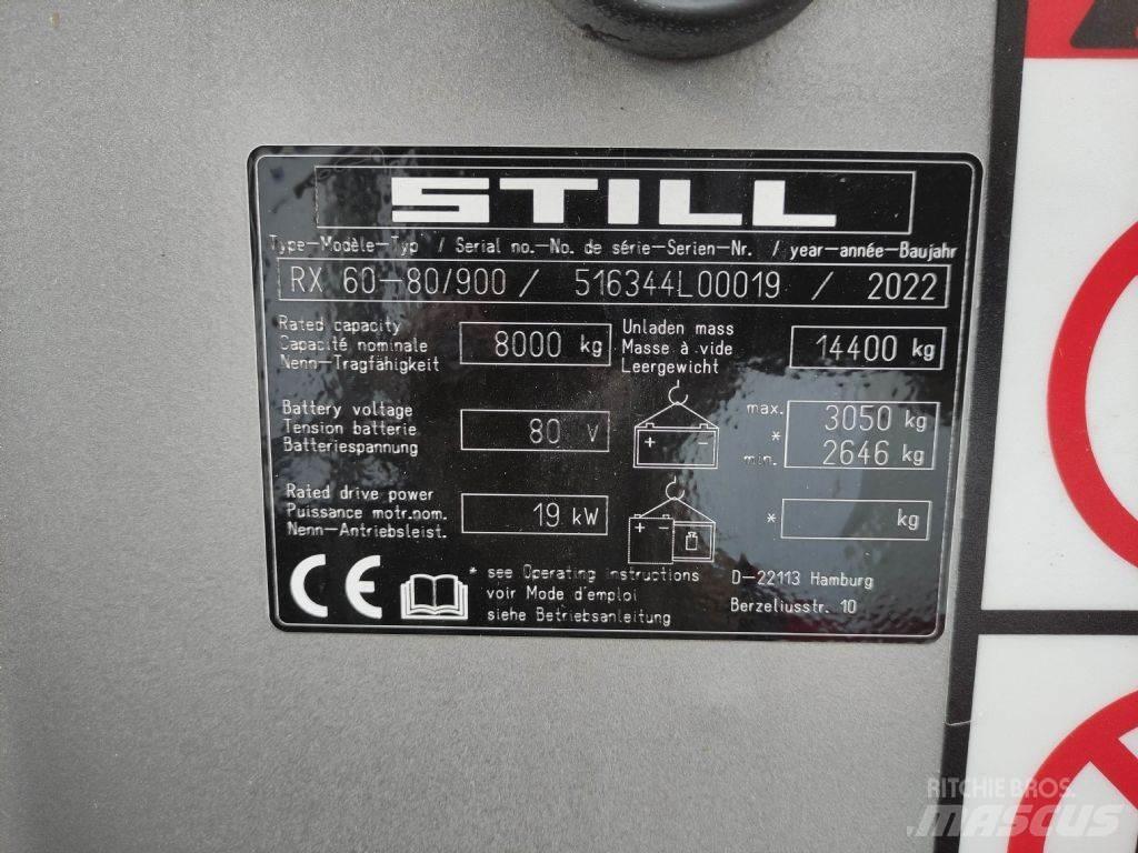 Still RX60-80/900 Wózki elektryczne
