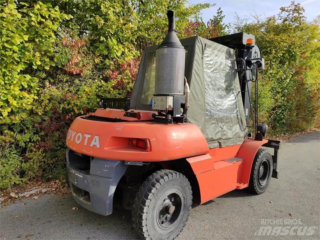 Toyota 50-5FD60 Wózki Diesla