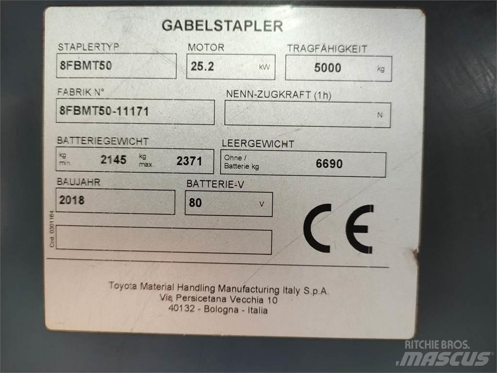 Toyota 8FBMT50 Wózki elektryczne