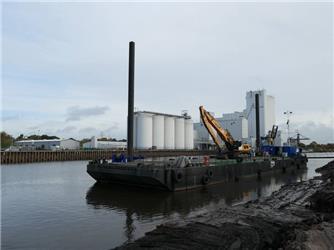  Rammponton/Materialbarge