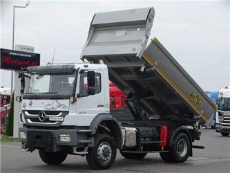 Mercedes-Benz AXOR 1833/4 X 4/2 SIDED KIPPER/BORTMATIC/MANUAL