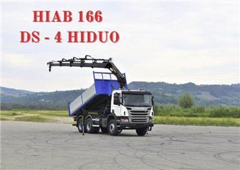 Scania P 400 Kipper 6,60m *HIAB 166 DS - 4 HIDUO/ 6x4
