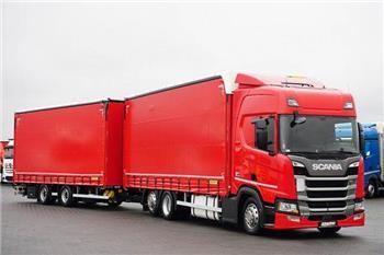 Scania R 450 / ACC / EURO 6 / ZESTAW PRZEJAZDOWY 120 M3