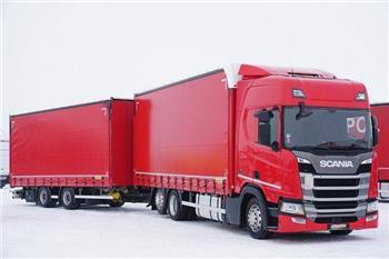 Scania R 450 / ACC / EURO 6 / ZESTAW PRZEJAZDOWY 120 M3
