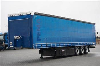 Schmitz Cargobull FIRANKA / MULTI LOCK / XL / OŚ PODNOSZONA