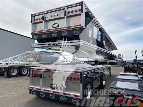 MAC TRAILER MFG 48' OWNER OPP FLATBED, LIFT AXLE, 2 TO Flatbed/Dropside semi-trailers