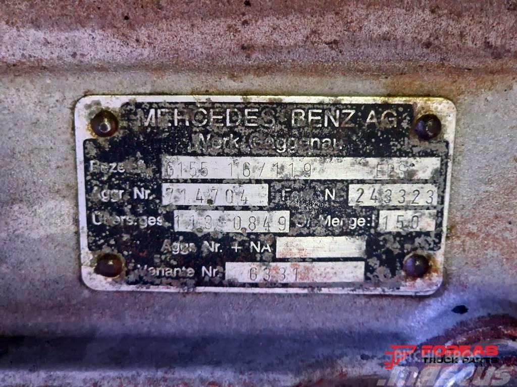 Mercedes-Benz G 155 - 16/11.9 EPS ΧΩΡΙΣ ΑΡΓΟ ΓΡHΓΟΡΟ Przekładnie i skrzynie biegów