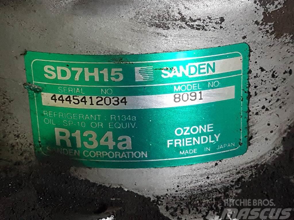  Sanden SD7H15-8091-Compressor/Kompressor/Aircopomp Silniki