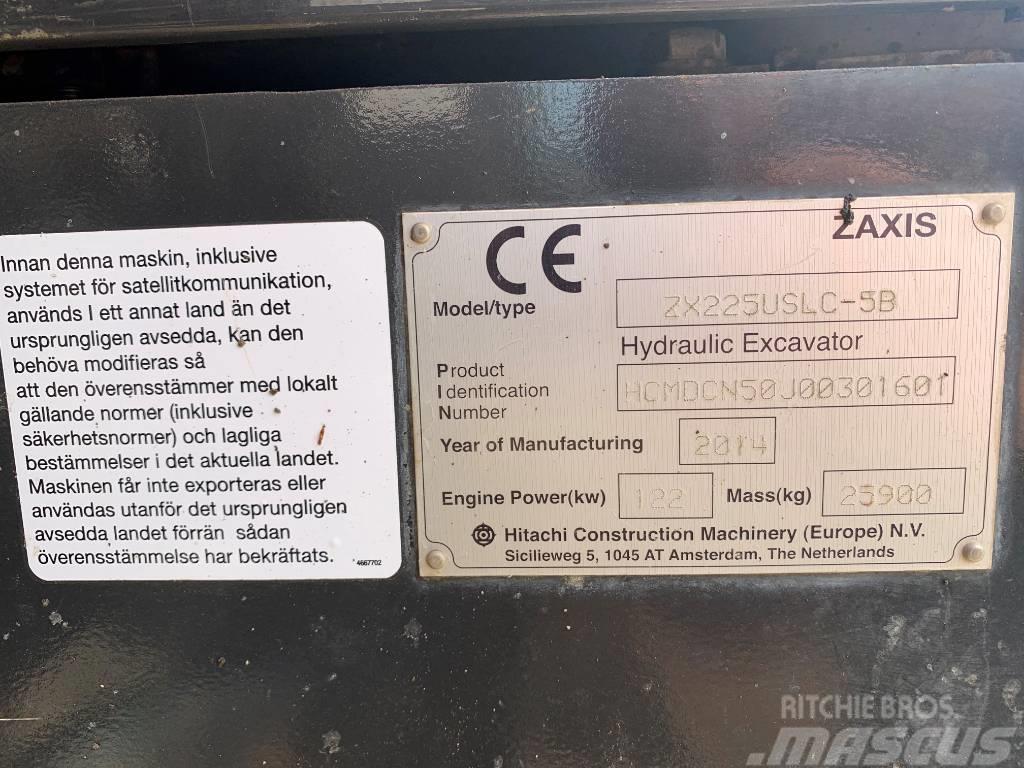 Hitachi ZX 225 USLC - 5B Koparki gąsienicowe