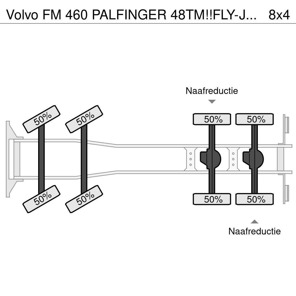 Volvo FM 460 PALFINGER 48TM!!FLY-JIB!! EURO6!!TOP!!ROOF/ Żurawie szosowo-terenowe
