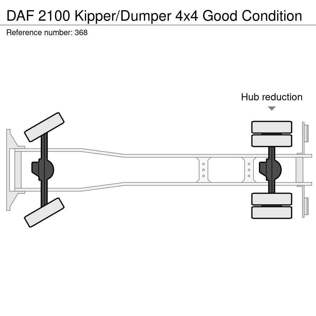 DAF 2100 Kipper/Dumper 4x4 Good Condition Wywrotki