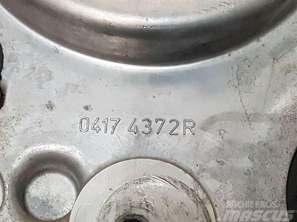 Deutz 04174372 - Gas regulator/Motordeckel Stirngehäuse Silniki
