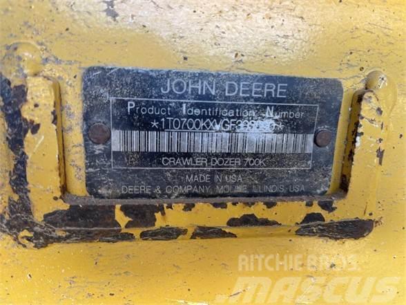 John Deere 700K LGP Spycharki gąsienicowe