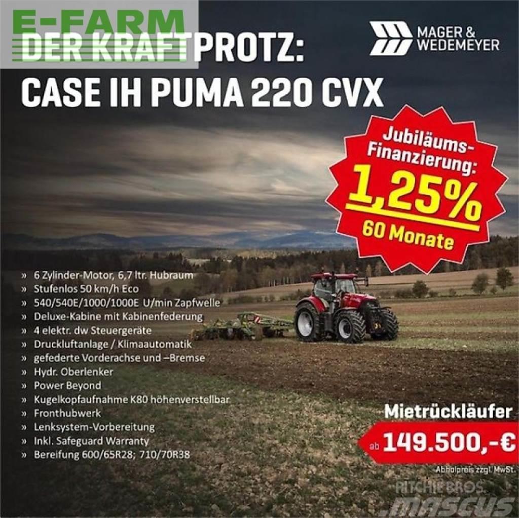 Case IH puma cvx 220 sonderfinanzierung Ciągniki rolnicze
