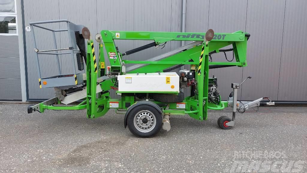 Niftylift T120 Trailer mounted aerial platforms