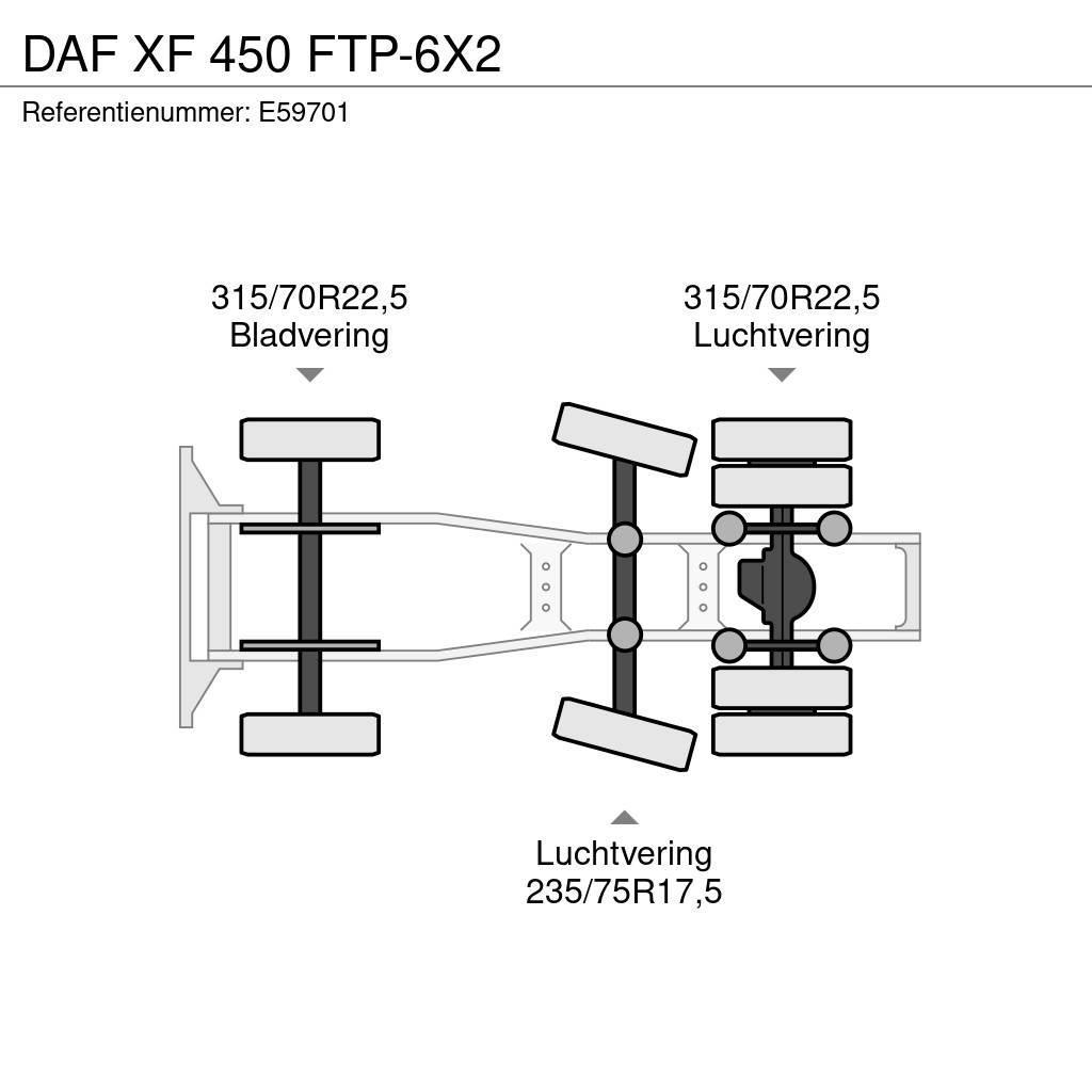 DAF XF 450 FTP-6X2 Ciągniki siodłowe