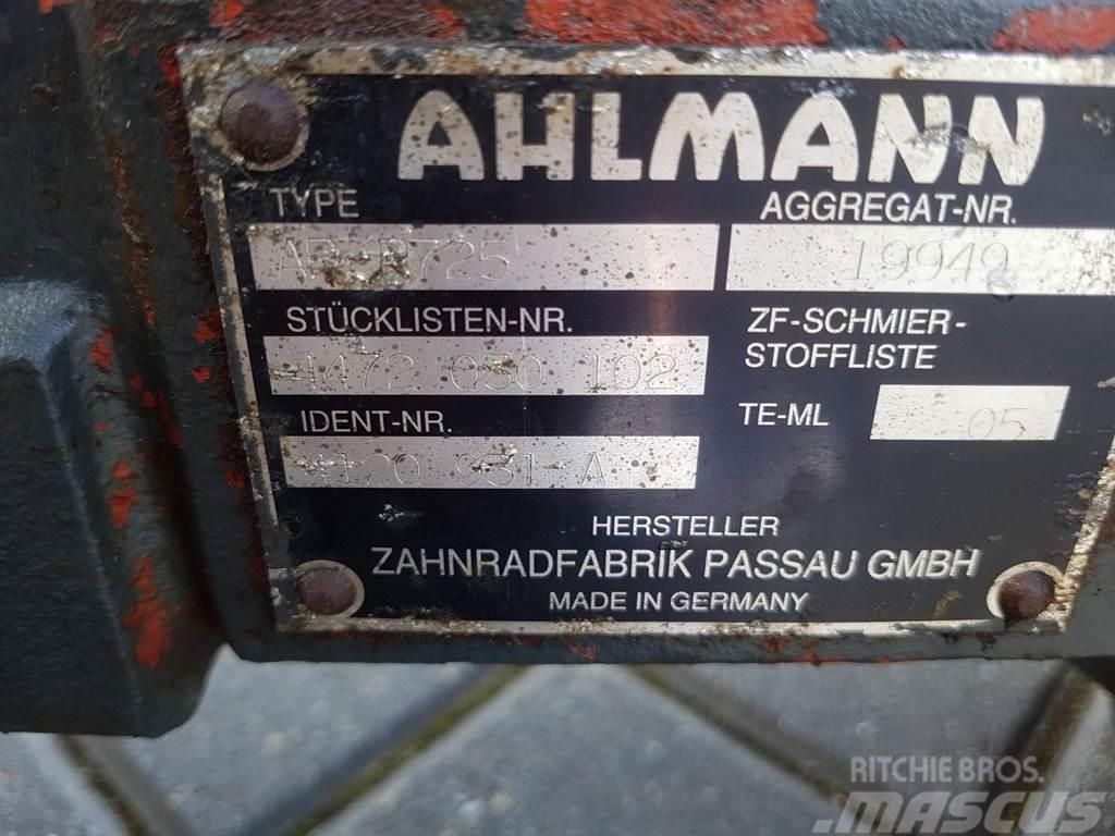 Ahlmann AL75-4120931A-ZF AP-R725-Axle/Achse/As Mosty, wały i osie