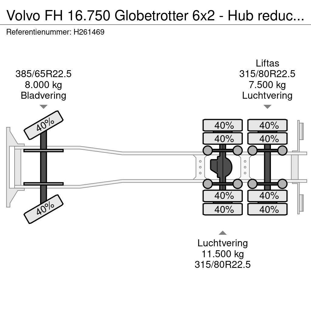 Volvo FH 16.750 Globetrotter 6x2 - Hub reduction - EEV - Pojazdy pod zabudowę