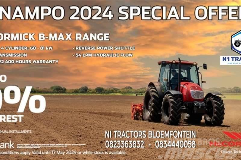 McCormick NAMPO 2024 SPECIAL McCORMICK B-MAX RANGE Tractors