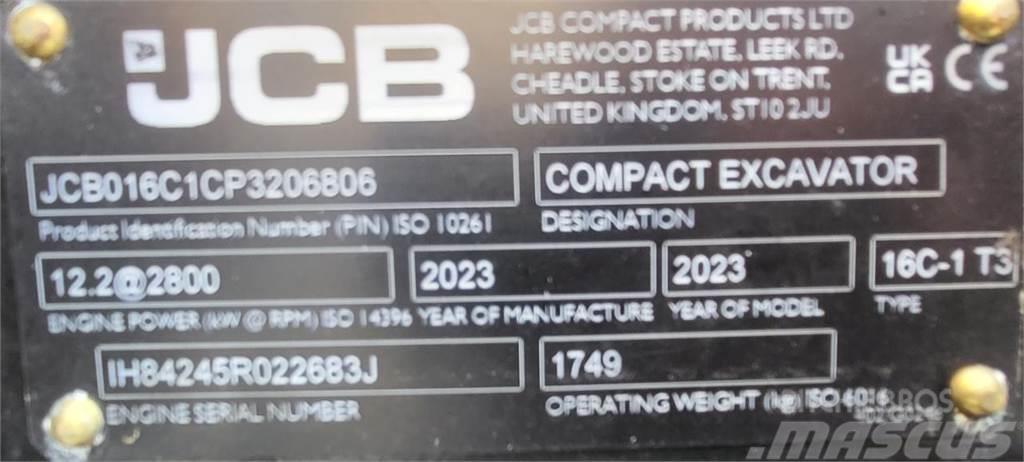 JCB 16C-1 Minikoparki