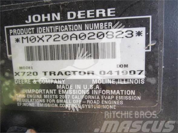 John Deere X720 Kosiarki ogrodowe