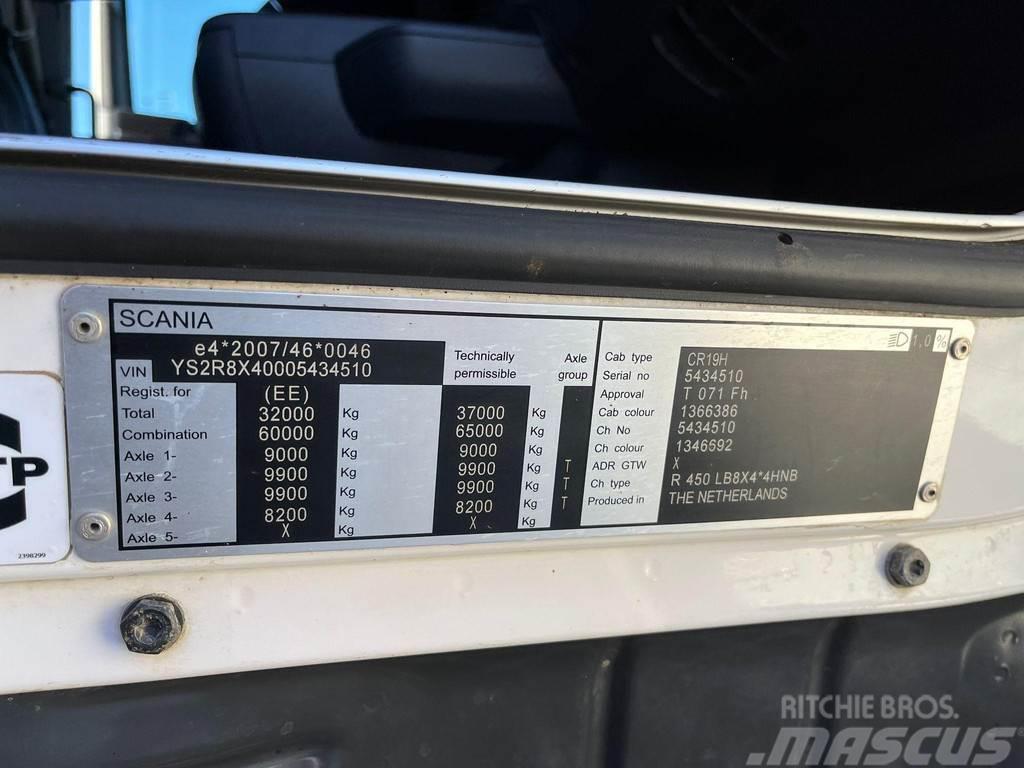 Scania R 450 8x4*4 FOR SALE AS CHASSIS ! Pojazdy pod zabudowę